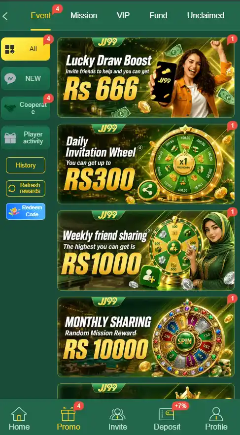 jj9 rewards